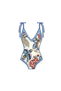 Flamingo One-Pc Swimwear ANJE REBEL