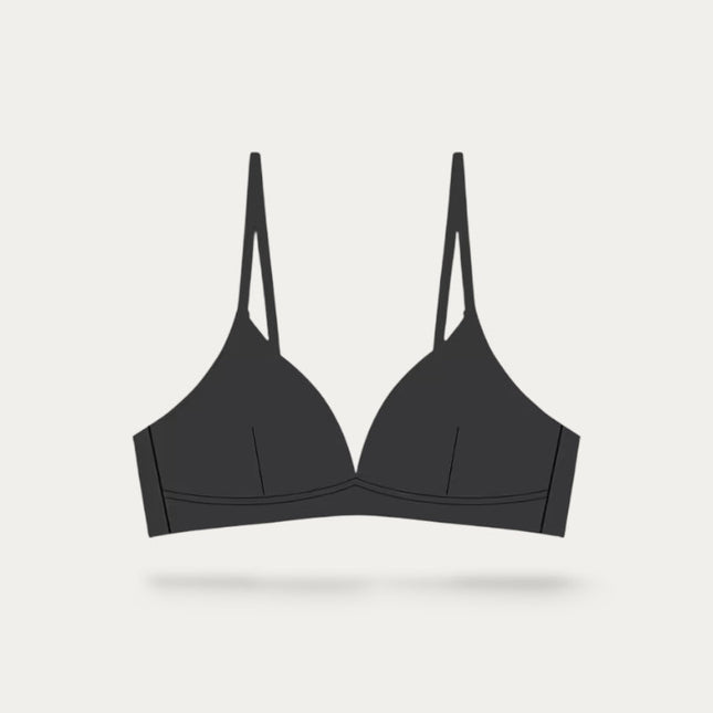 Comfy French Triangle Bralette ANJE REBEL