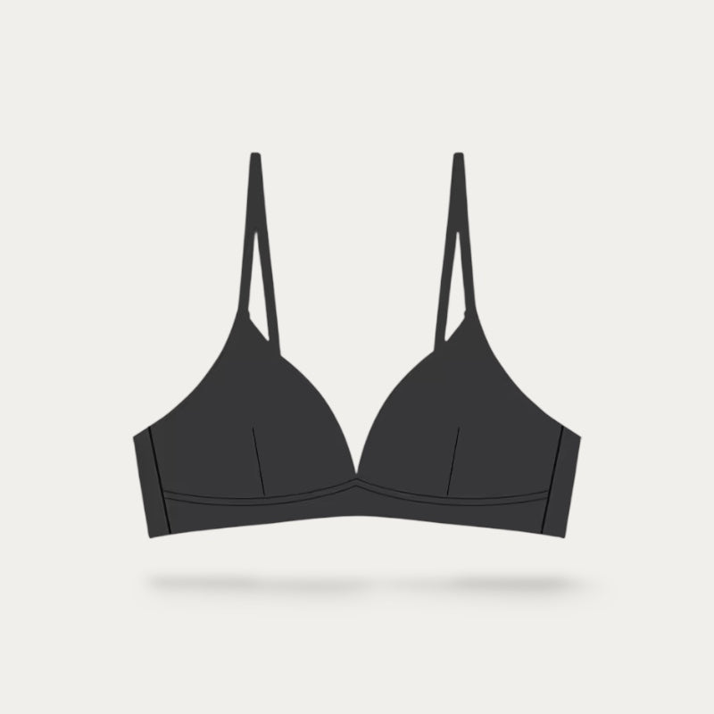 Comfy French Triangle Bralette ANJE REBEL