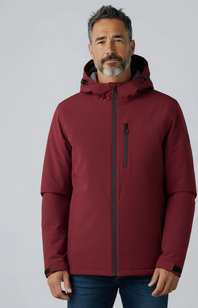 Winter Windproof Long Zip Up Coat ANJE REBEL