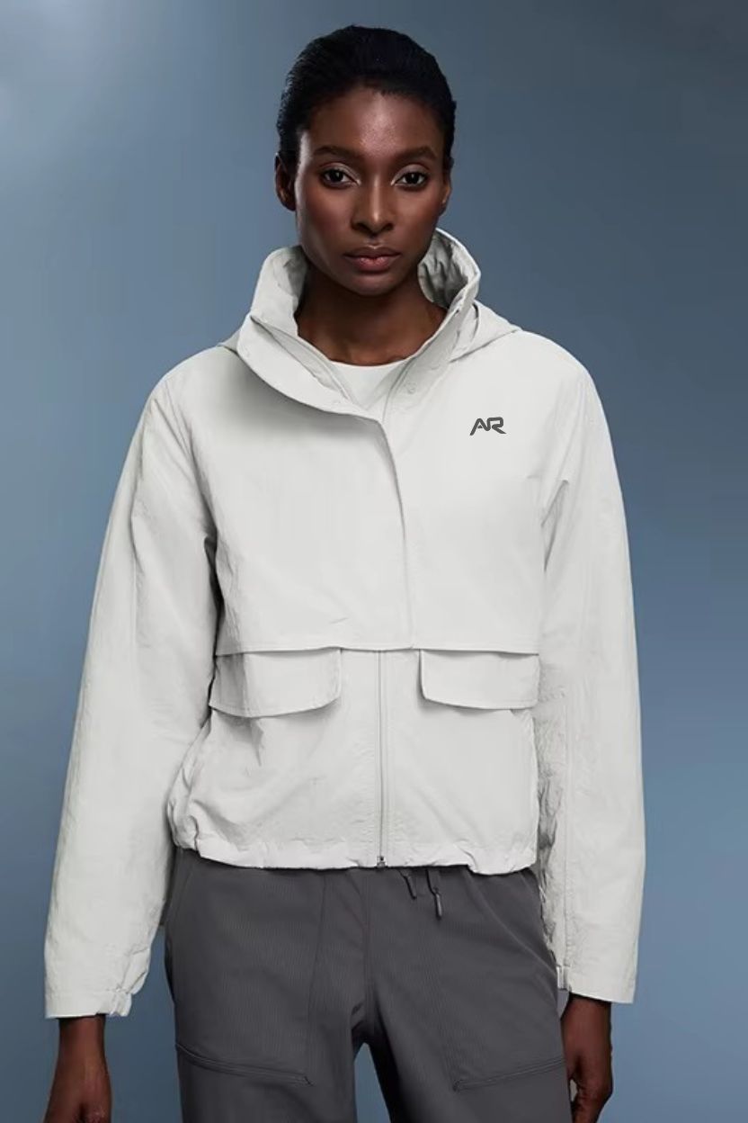 Outdoor High Collared Active Jacket ANJE REBEL