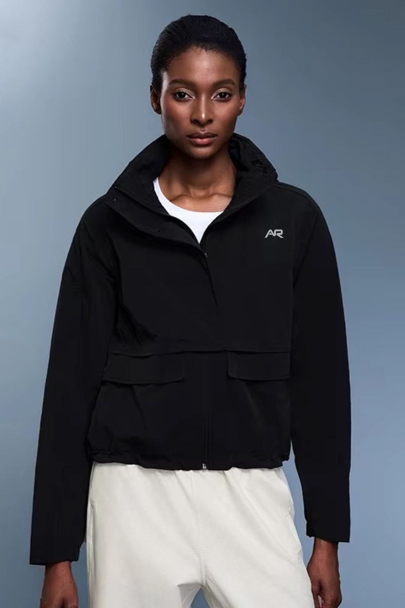 Outdoor High Collared Active Jacket ANJE REBEL