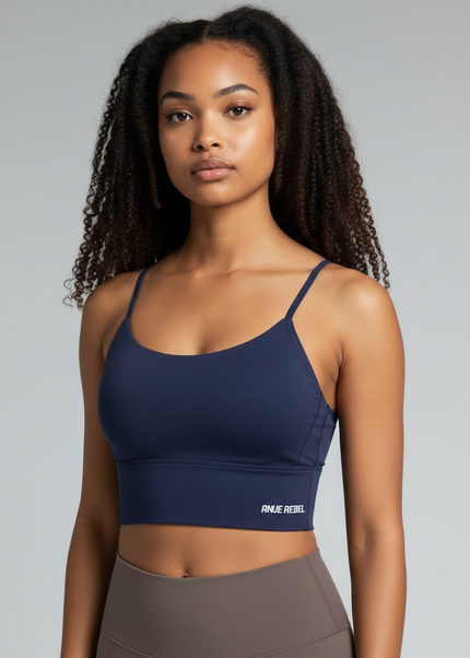 Adventure Midriff Sports Bra ANJE REBEL