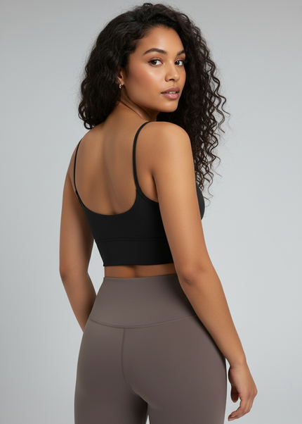 Adventure Midriff Sports Bra ANJE REBEL