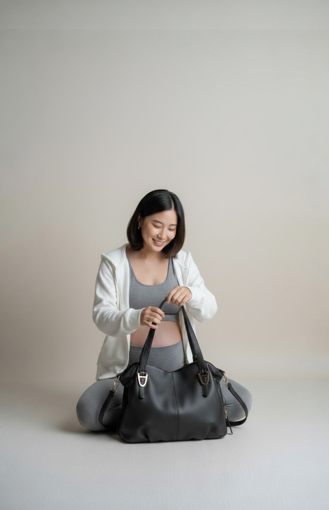 Carolina Large Leather Bag ANJE REBEL