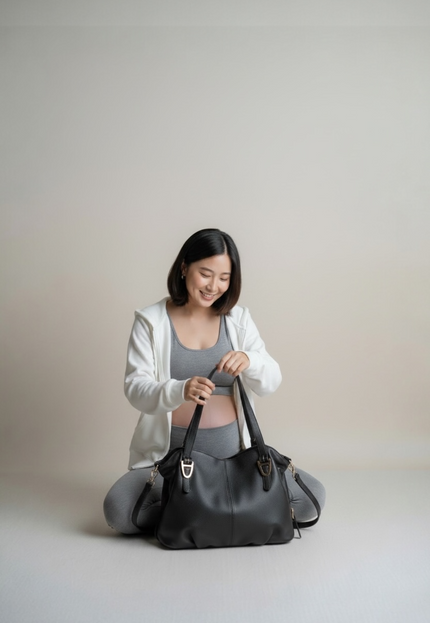 Carolina Large Leather Bag ANJE REBEL