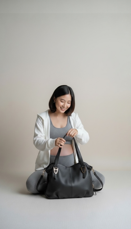 Carolina Large Leather Bag ANJE REBEL
