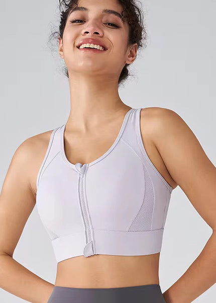 Zip Up Support Bra ANJE REBEL