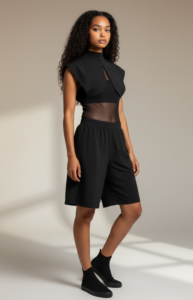 Carolina French Lace Jumpsuit Top ANJE REBEL