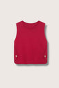 Knitted Cropped Vest
