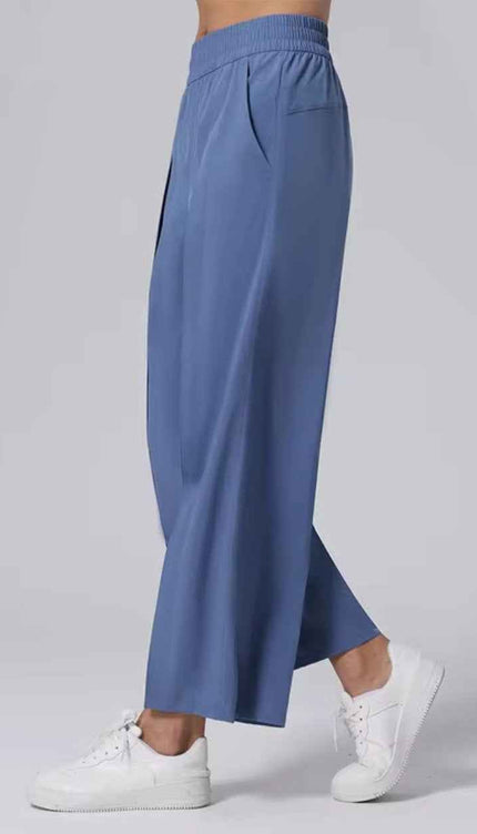 Athleisure Straight-Cut Pants