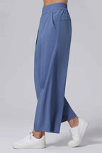 Athleisure Straight-Cut Pants