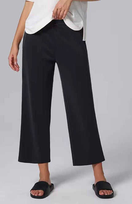 Relaxed-Fit 3/4 Straight-Cut Pants