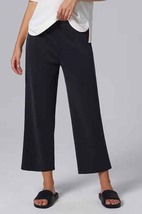 Relaxed-Fit 3/4 Straight-Cut Pants ANJE REBEL