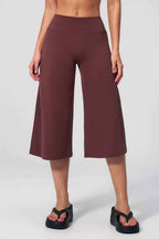 High Waist 3/4 Length Culottes