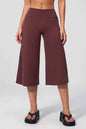 High Waist 3/4 Length Culottes