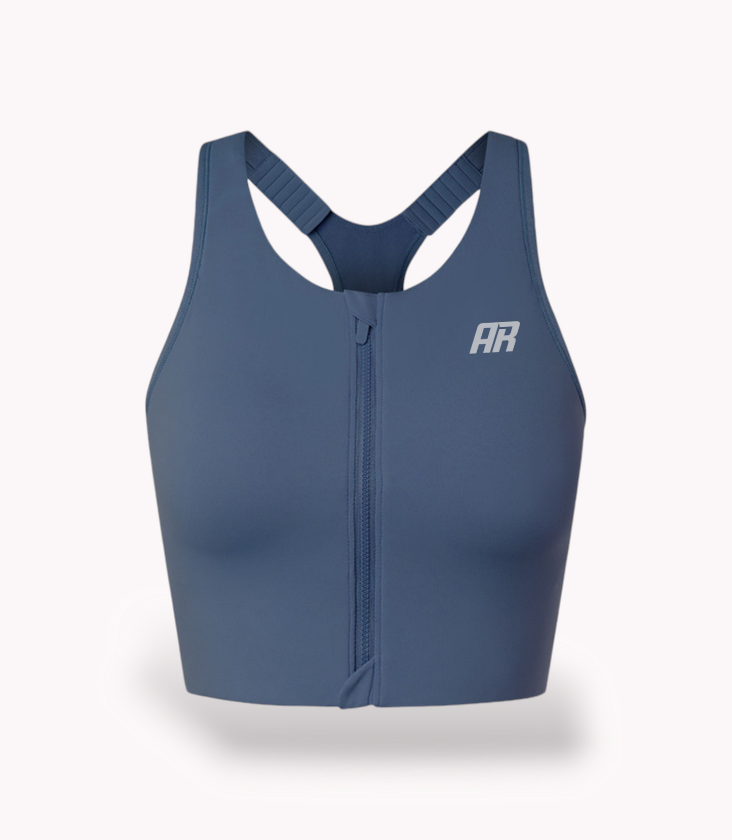 Stronghold Padded Front Zip Sports Bra