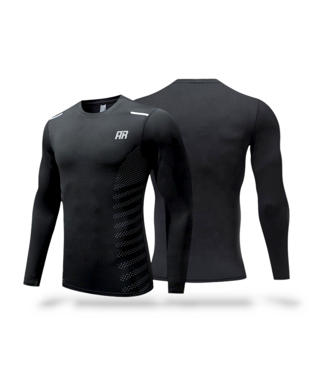 AR Men's Cool-Tech Long Sleeves Shirt - ANJE REBEL