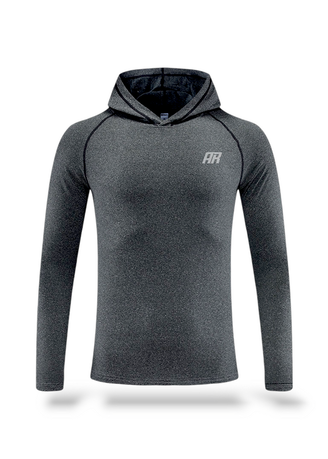 AR Men's Runner Hoodie Long Sleeves Shirt - ANJE REBEL