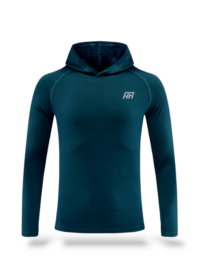 AR Men's Runner Hoodie Long Sleeves Shirt - ANJE REBEL