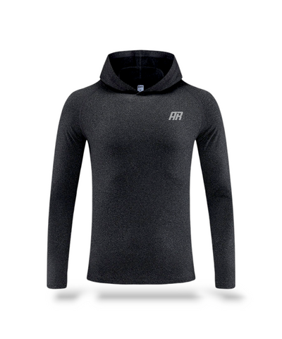 AR Men's Runner Hoodie Long Sleeves Shirt - ANJE REBEL