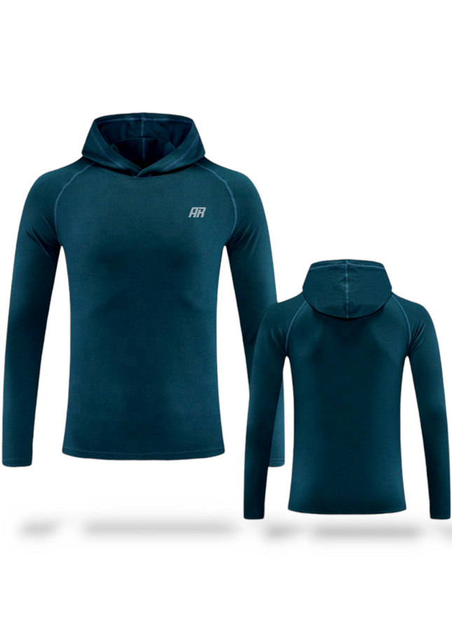 AR Men's Runner Hoodie Long Sleeves Shirt - ANJE REBEL