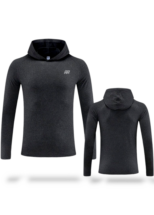 AR Men's Runner Hoodie Long Sleeves Shirt - ANJE REBEL