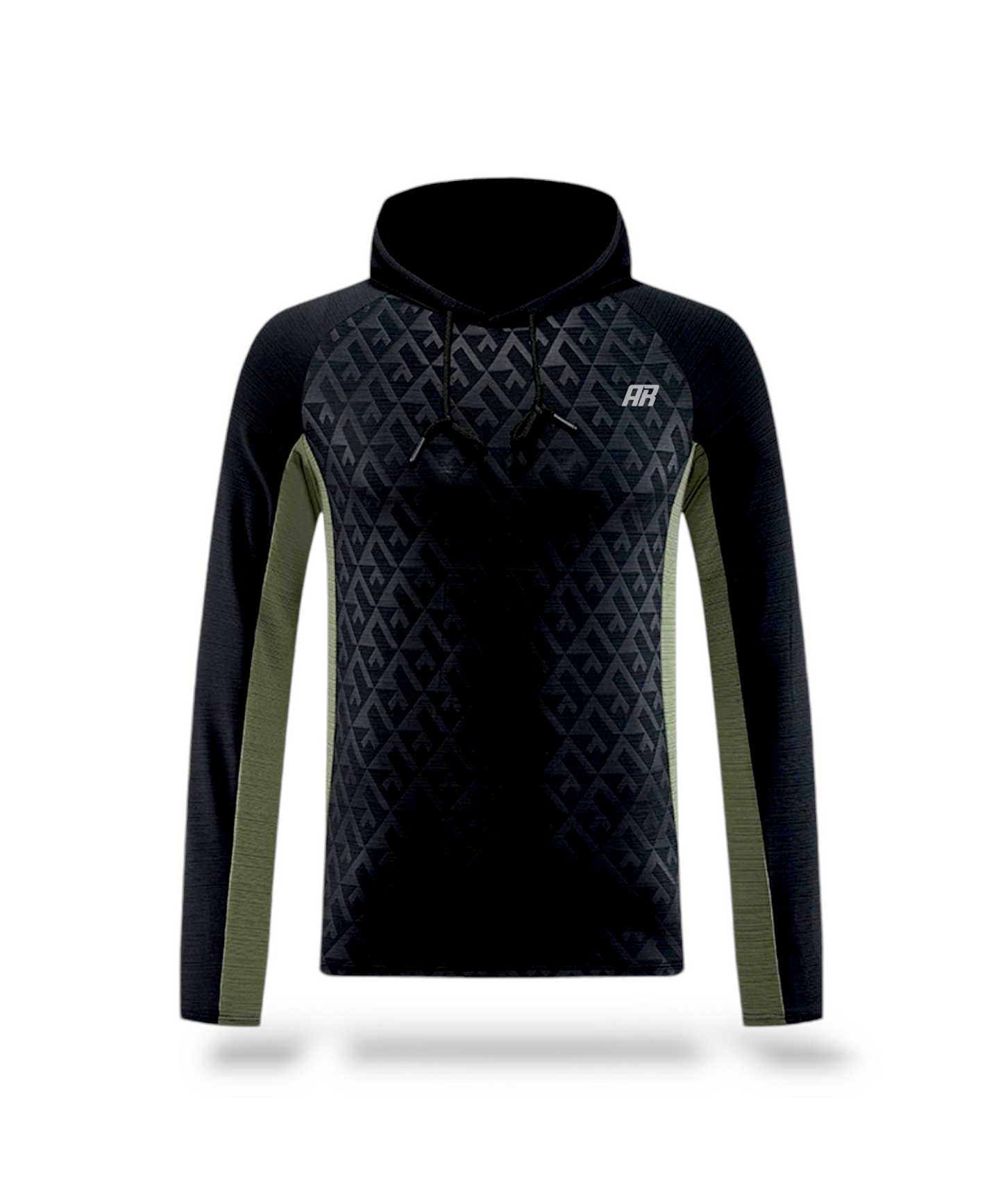 AR Men's Runner Hoodie Long Sleeves Shirt