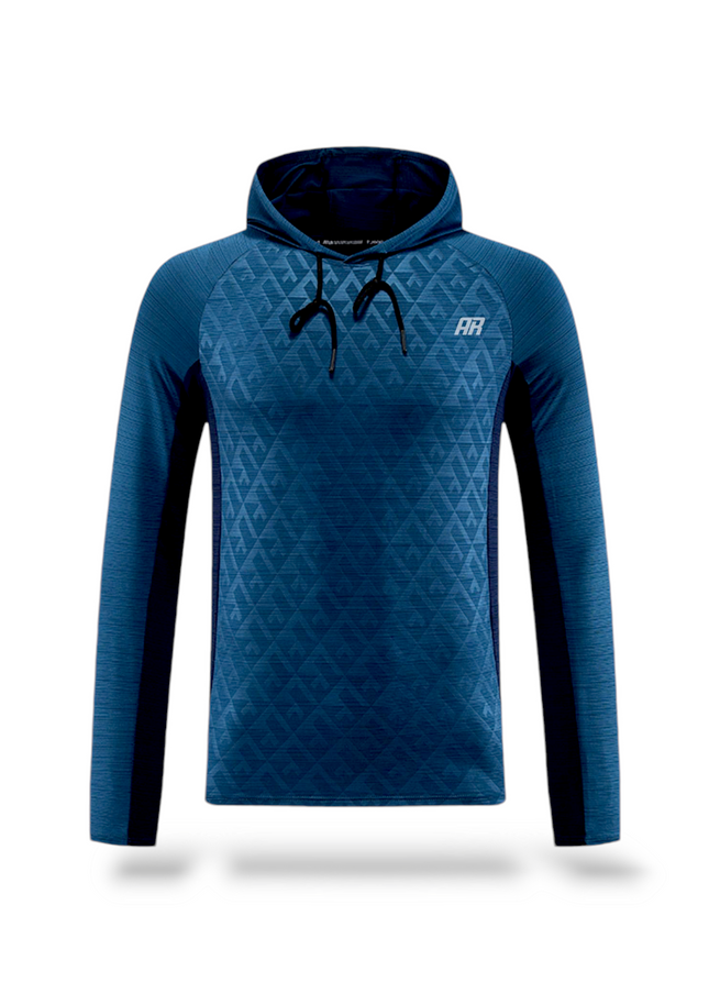 AR Men's Runner Hoodie Long Sleeves Shirt - ANJE REBEL