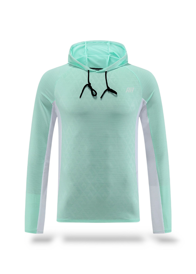 AR Men's Runner Hoodie Long Sleeves Shirt - ANJE REBEL