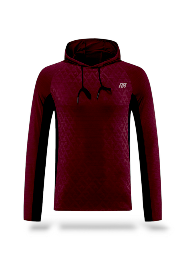 AR Men's Runner Hoodie Long Sleeves Shirt - ANJE REBEL