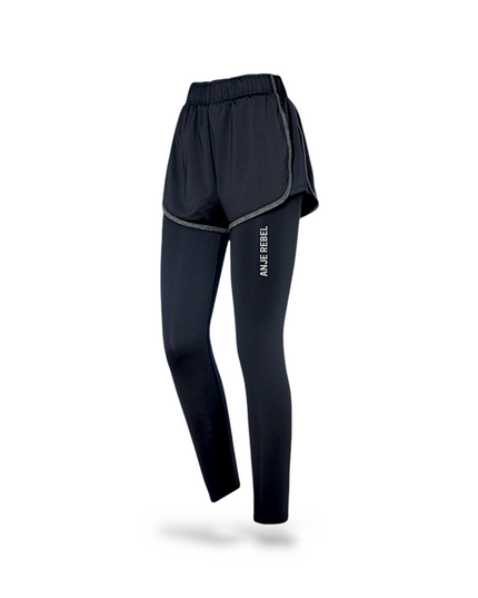 AR Women's 2-In-1 Active Leggings - ANJE REBEL