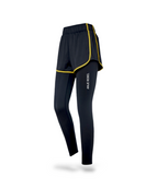 Black with yellow