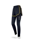 Black with yellow
