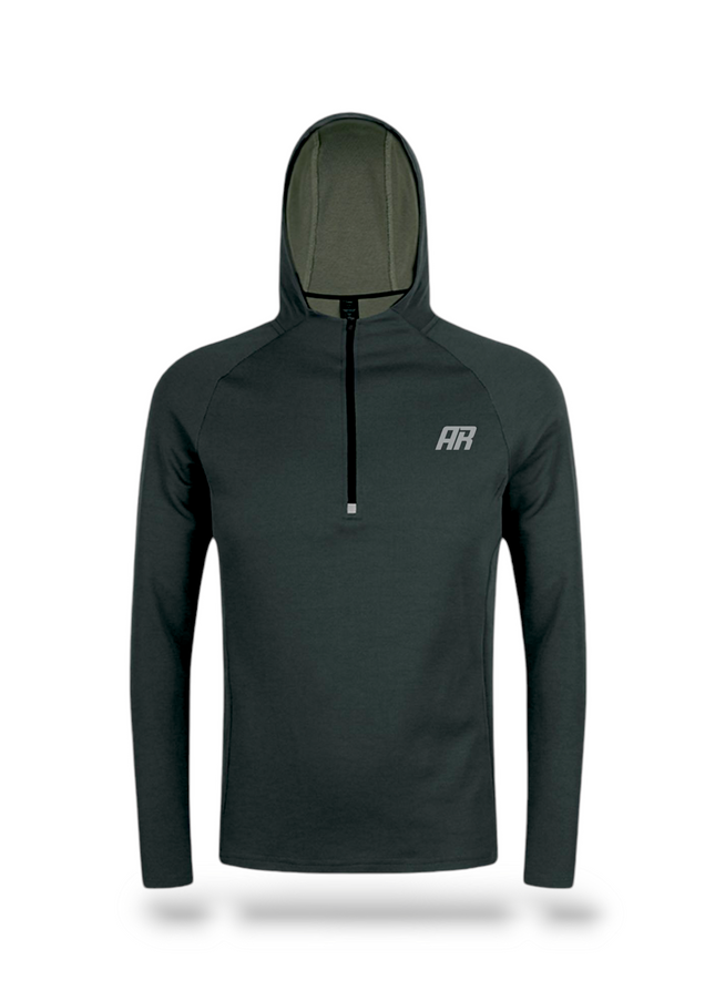 Speedwick Hooded Long Sleeves Shirt - ANJE REBEL