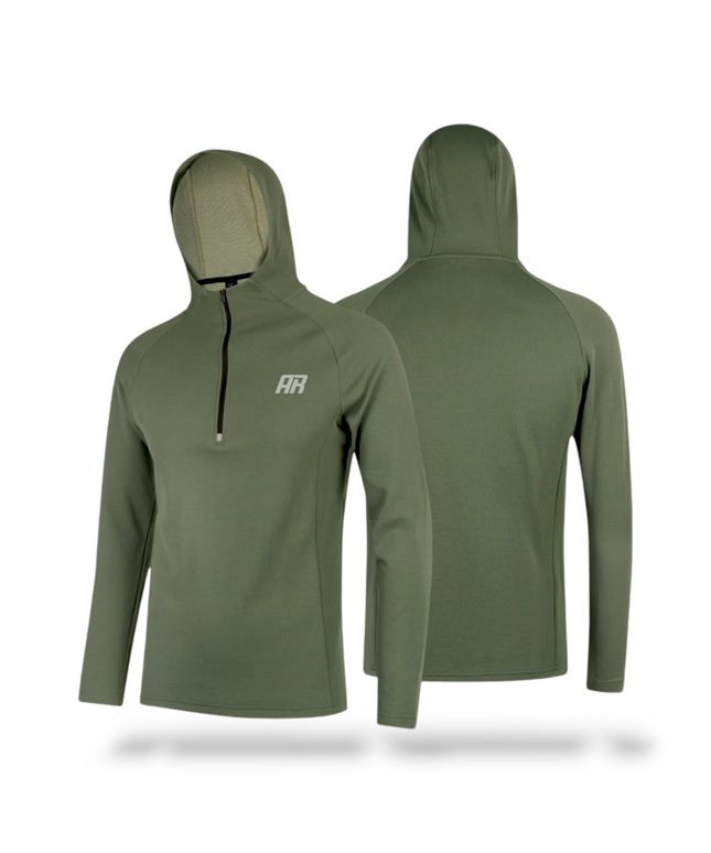 Speedwick Hooded Long Sleeves Shirt - ANJE REBEL
