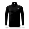 Sweatwicking Half-Zipper Active Long Sleeves Shirt - ANJE REBEL