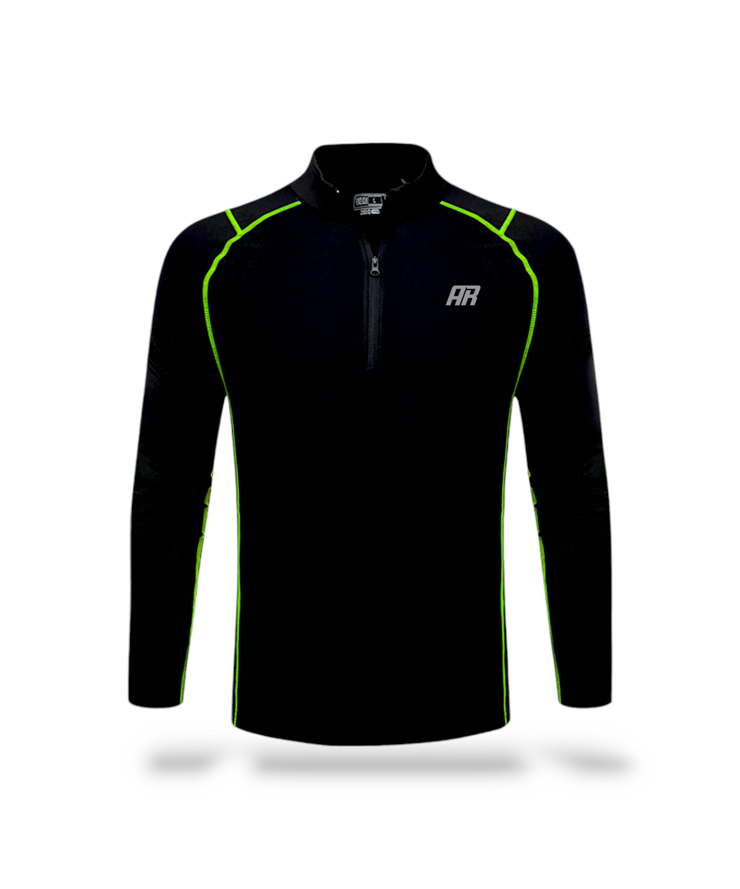 Sweatwicking Half-Zipper Running Long Sleeves Shirt - ANJE REBEL