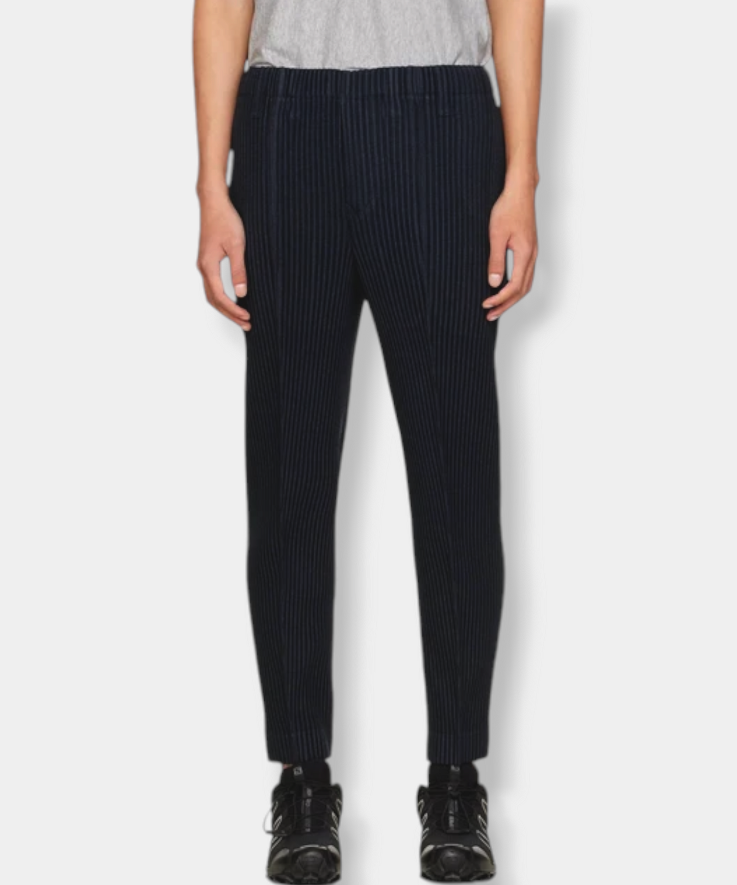 Tapered Relaxed Fit Pants - ANJE REBEL