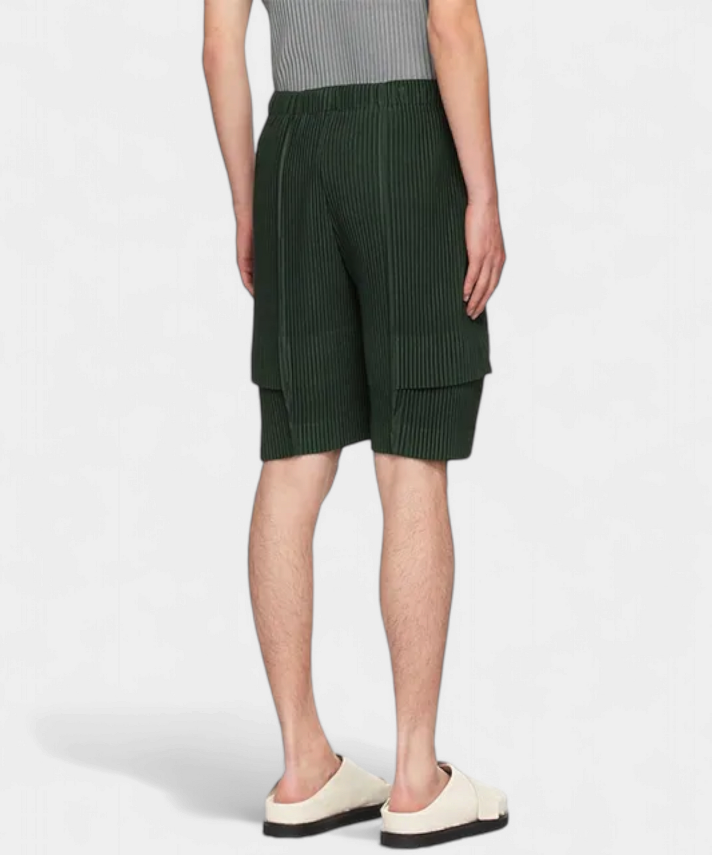 Relaxed Fit Bermuda Shorts - ANJE REBEL