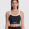 Women's Buckle Back Support Cropped Tank Top