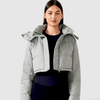 Alia Cropped Stylish Quilted Jacket - ANJE REBEL