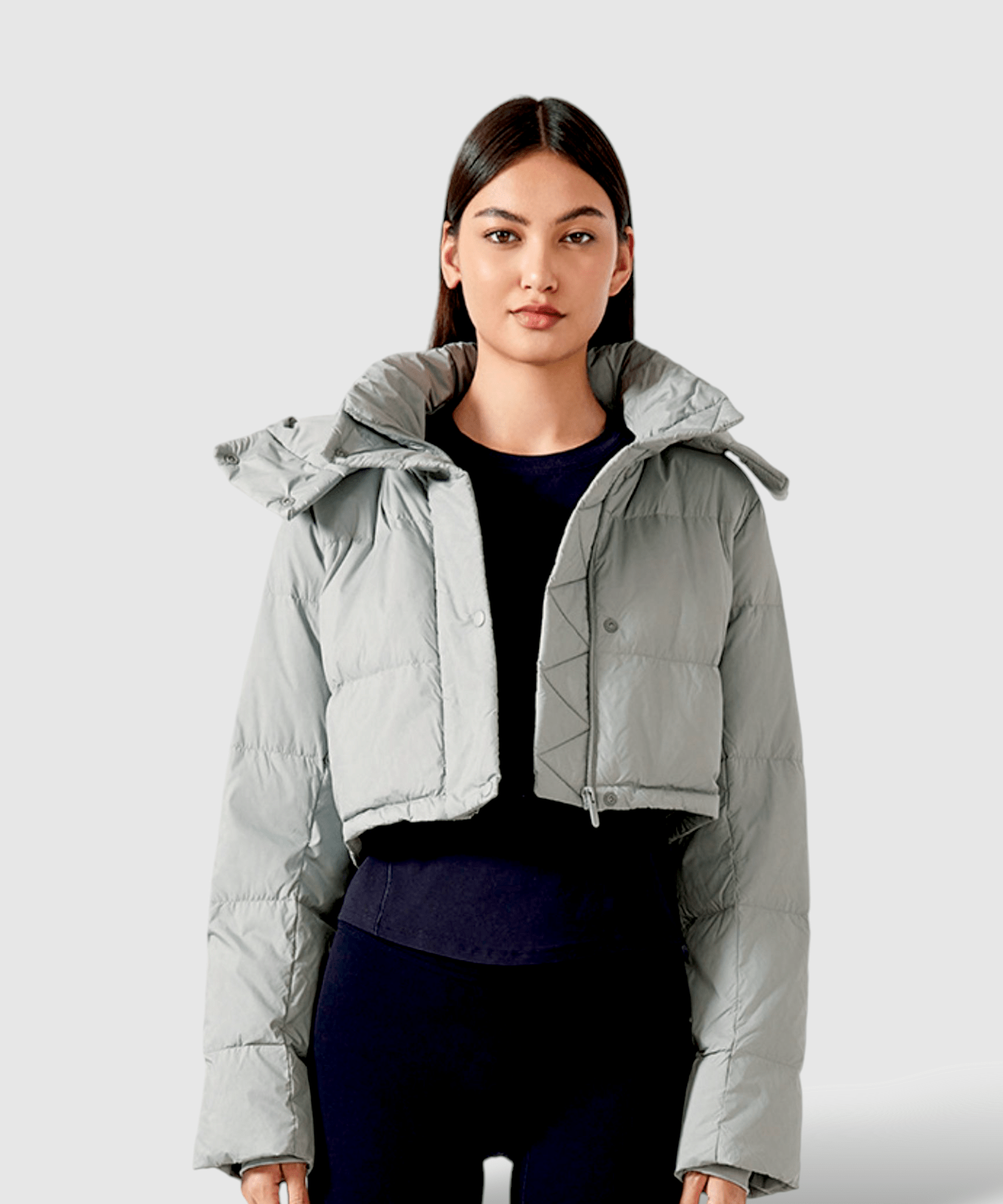 Alia Cropped Stylish Quilted Jacket - ANJE REBEL