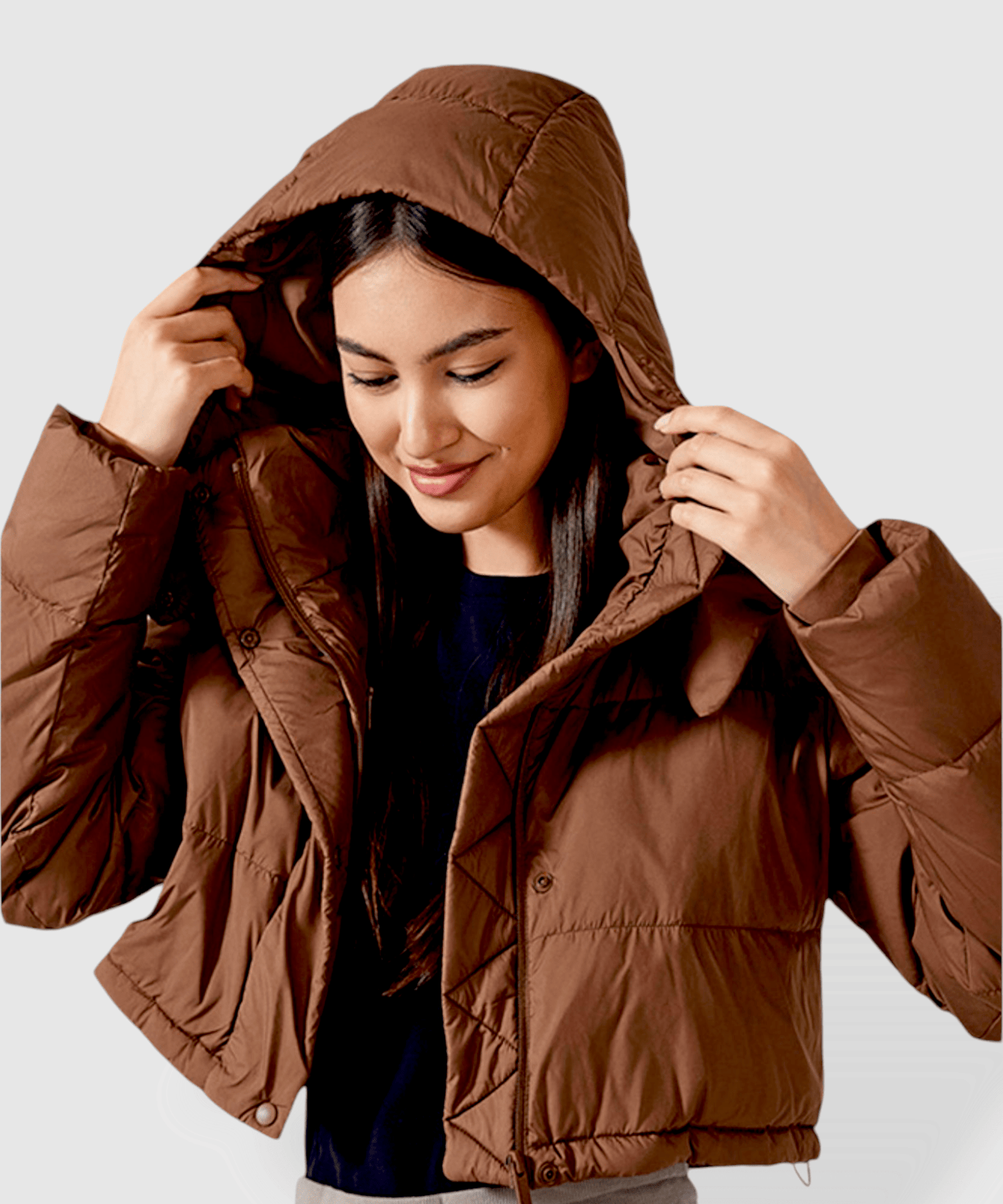 Alia Cropped Stylish Quilted Jacket - ANJE REBEL