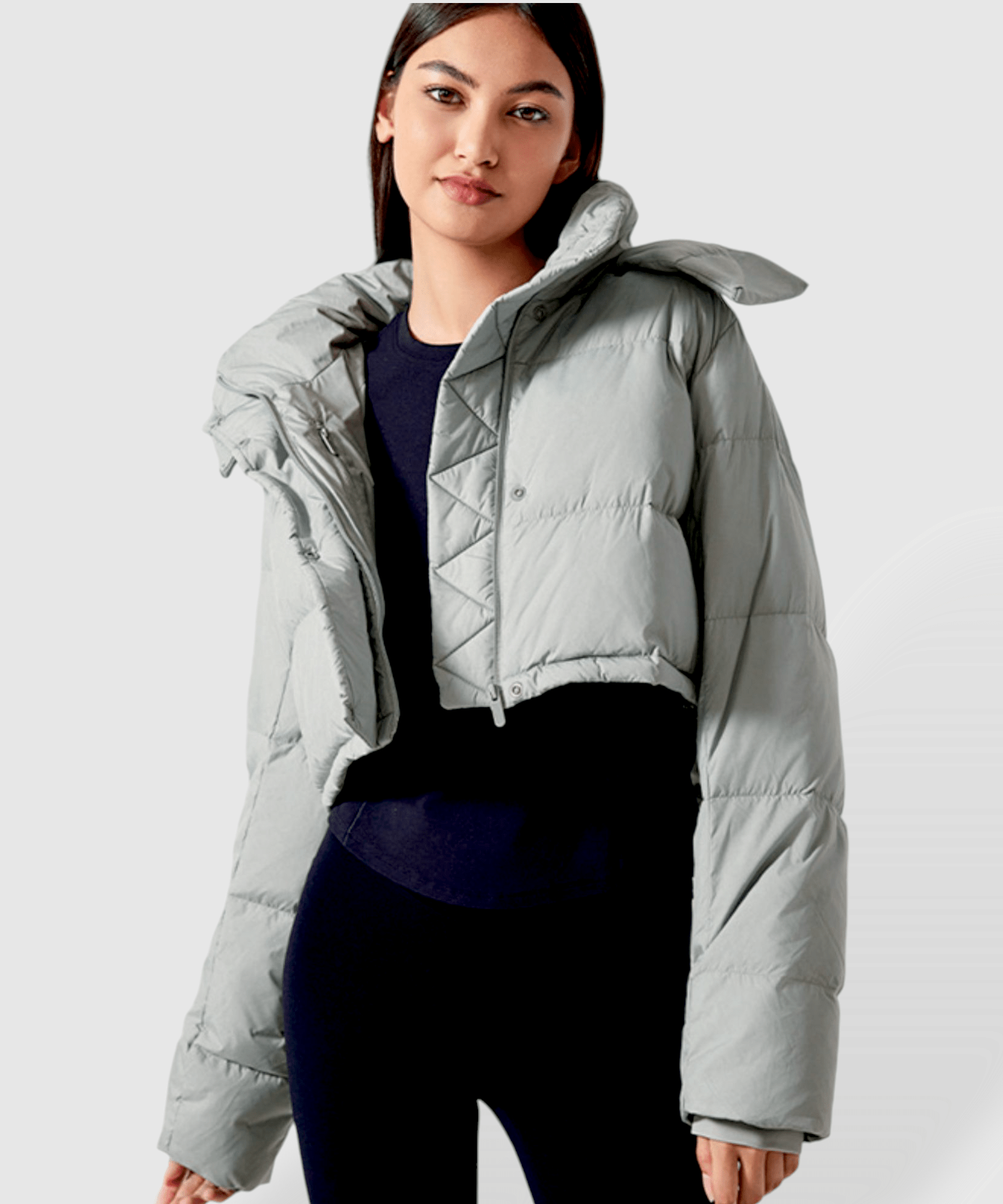 Alia Cropped Stylish Quilted Jacket - ANJE REBEL