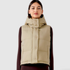 Alia Quilted Hooded Vest Jacket