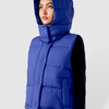 Alia Quilted Hooded Vest Jacket