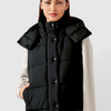 Alia Quilted Hooded Vest Jacket