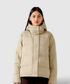 Alia Mid-Length Quilted Hooded Jacket