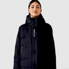 Alia Mid - Length Quilted Hooded Jacket - ANJE REBEL